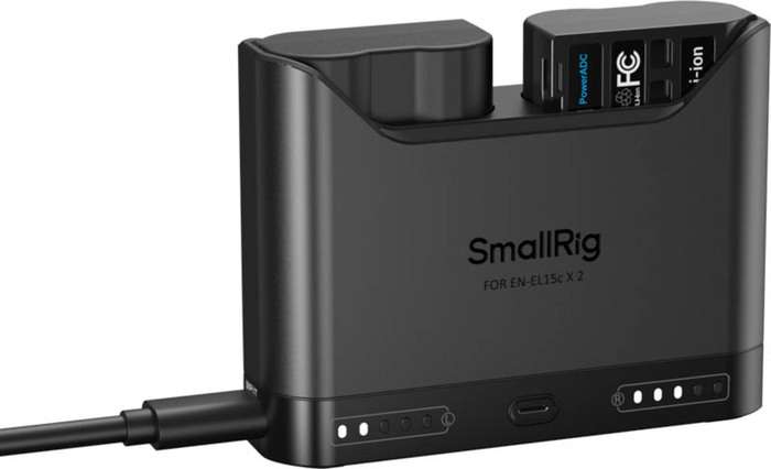 Smallrig 5486 Turbo Charging Kit for EN-EL15c Camera Batteries | Duální nabíječka + 2x baterie