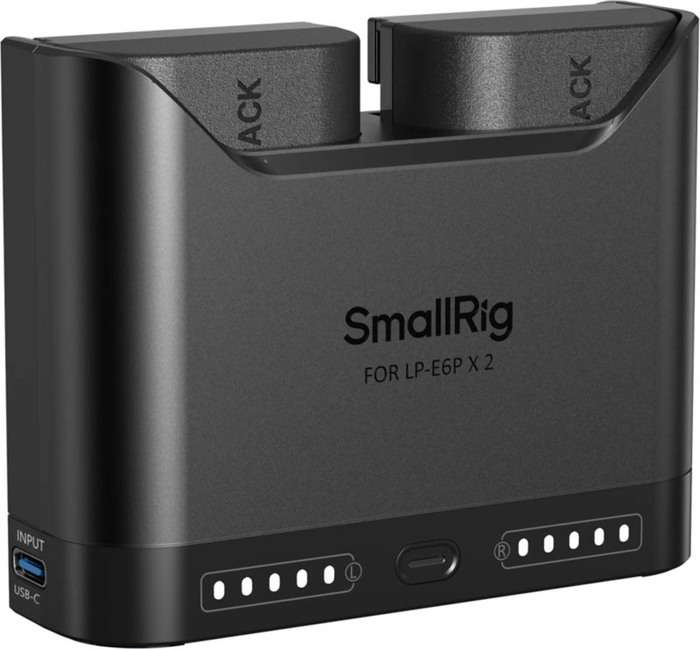 Smallrig 5485 Turbo Charging Kit for LP-E6P Camera Batteries | Duální nabíječka + 2x baterie