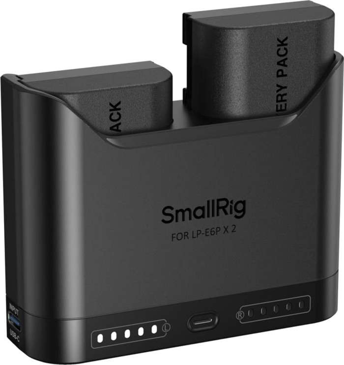 Smallrig 5485 Turbo Charging Kit for LP-E6P Camera Batteries | Duální nabíječka + 2x baterie