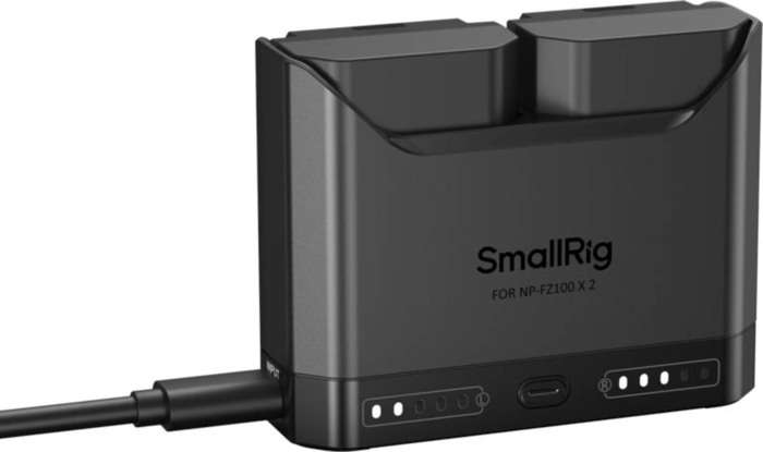 Smallrig 5483 Turbo Charging Kit for NP-FZ100 Camera Batteries | Duální nabíječka + 2x baterie