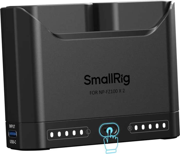 Smallrig 5483 Turbo Charging Kit for NP-FZ100 Camera Batteries | Duální nabíječka + 2x baterie