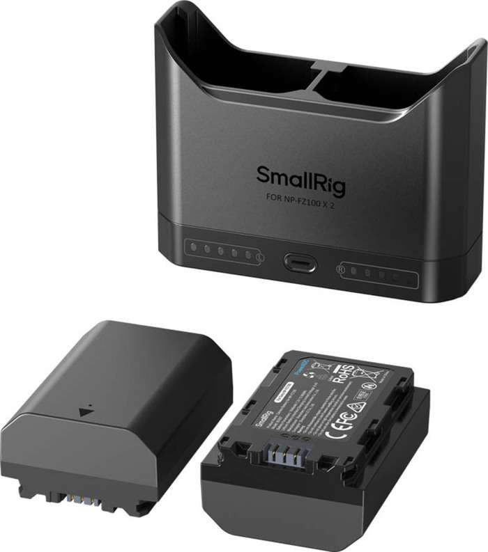Smallrig 5483 Turbo Charging Kit for NP-FZ100 Camera Batteries | Duální nabíječka + 2x baterie