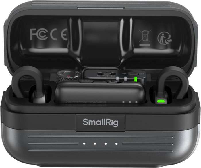 SmallRig 5714 S70-A Wireless Microphone All-in-One Black | 2x bezdrátový mikrofon
