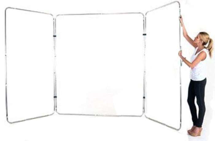 Lastolite bílé  panoramatické pozadí 4x2,3 M