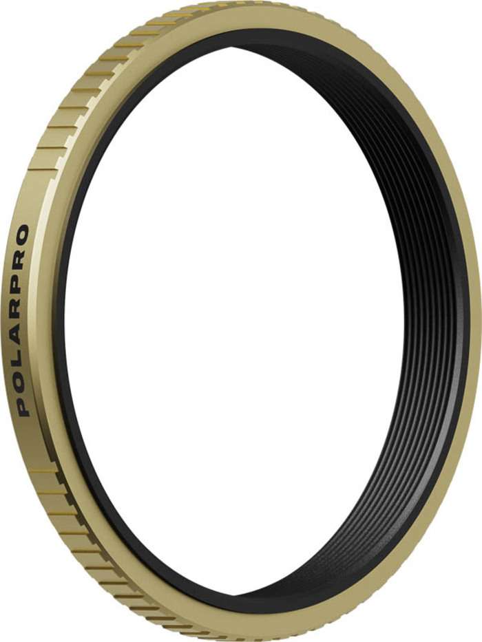 PolarPro  Fuji X100 Filter Adapter 49mm Brass | redukční kroužek