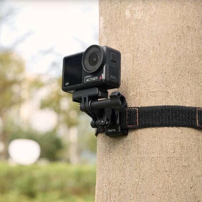 SmallRig 5711 Cold Shoe Mount with Hook and Loop Strap