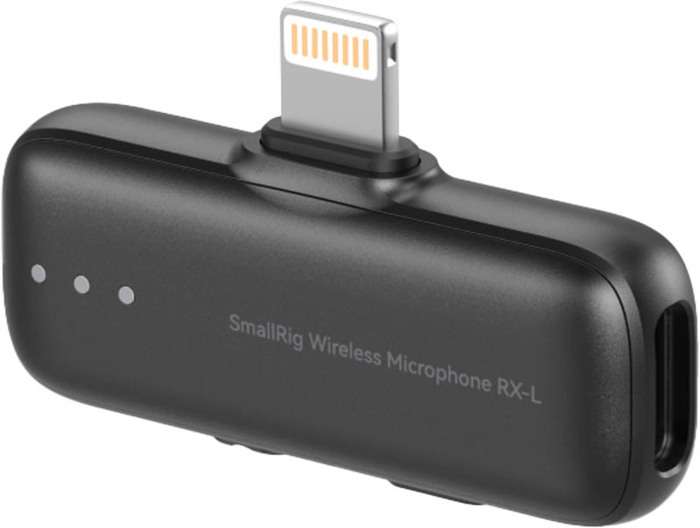 SmallRig  5783 S70RX-L Wireless Microphone Receiver (Black) | Bezdrátový mikrofonní přijímač