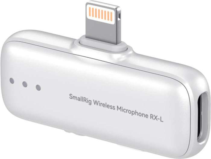 SmallRig  5784 S70RX-L Wireless Microphone Receiver (White) | Bezdrátový mikrofonní přijímač