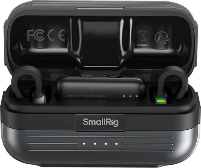 SmallRig  5717 S70-C2 Wireless Microphone with USB-C Adapter for Phones (Black) | 2 x bezdrátový mikrofon