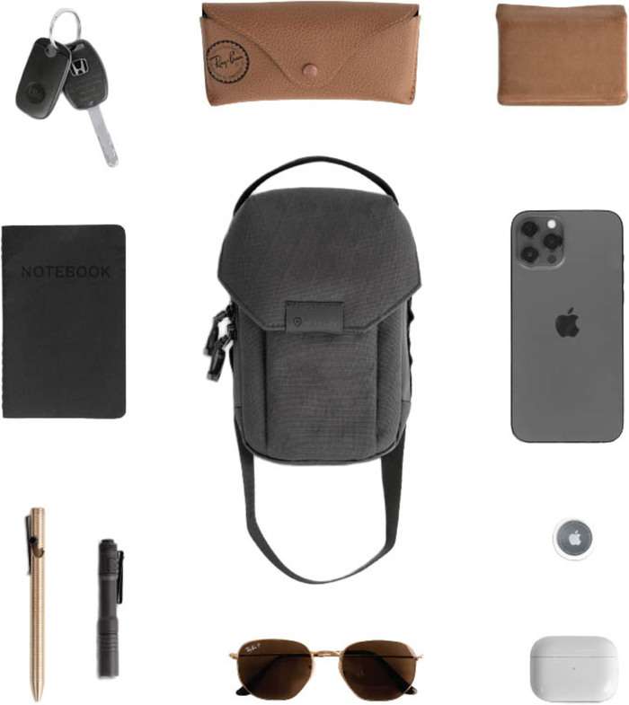 Wandrd X1 Cross Body Small Black | Foto brašna