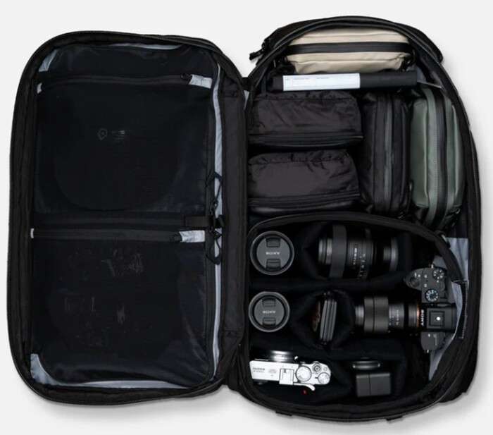 Wandrd  Transit Travel Backpack Photo Bundle 45L Wasatch Green | Foto batoh