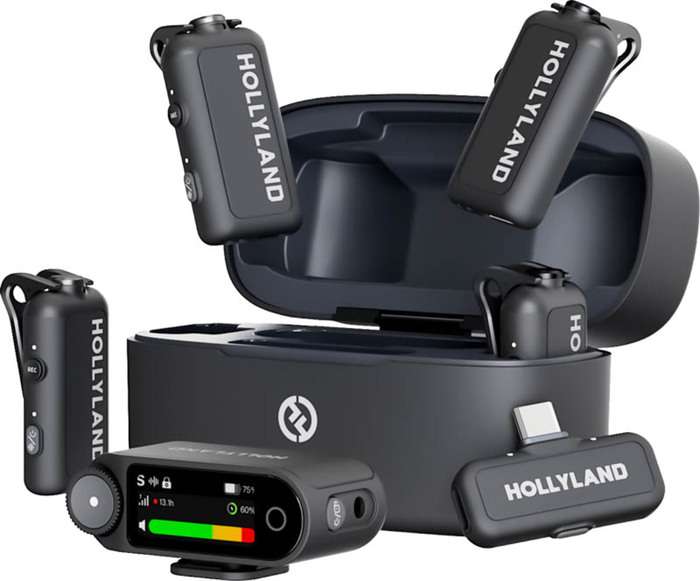 Hollyland LARK MAX 2 Combo 4-Person Version with Camera RX + USB-C RX | Bezdrátový systém pro 4 osoby