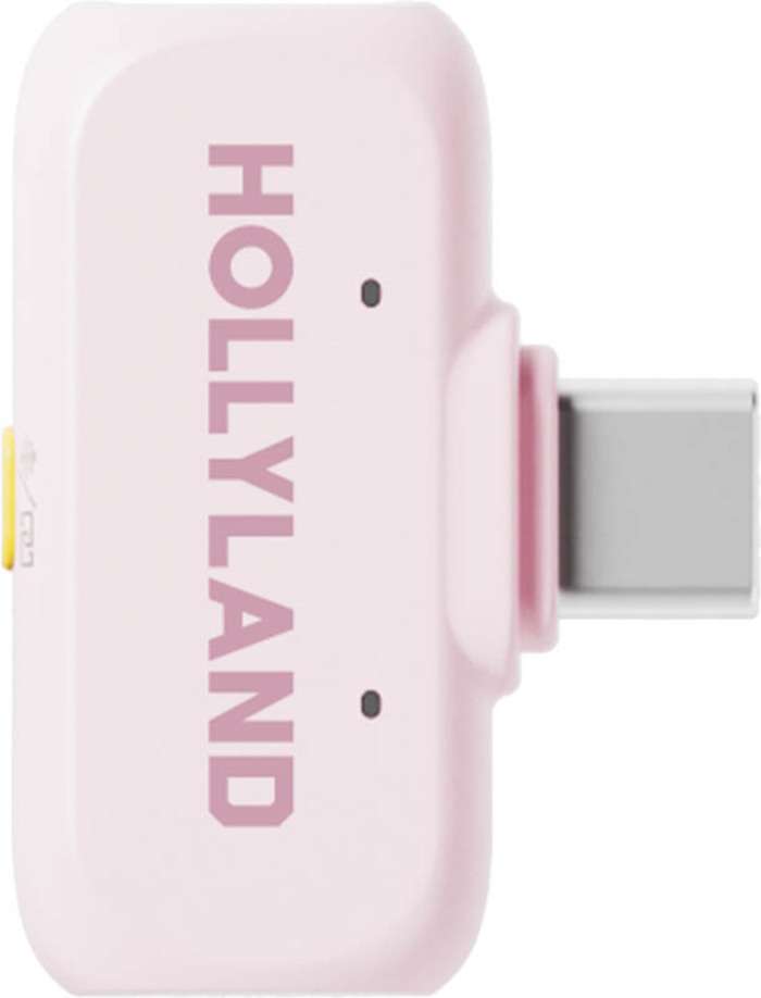 Hollyland LARK A1 Combo Cloud Pink, with USB-C+ Lightning