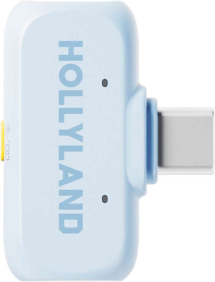 Hollyland LARK A1 Combo Sky Blue, with USB-C+ Lightning