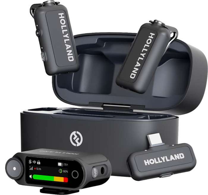 Hollyland LARK MAX 2 Combo with Camera RX + USB-C RX | Bezdrátový systém pro 2 osoby