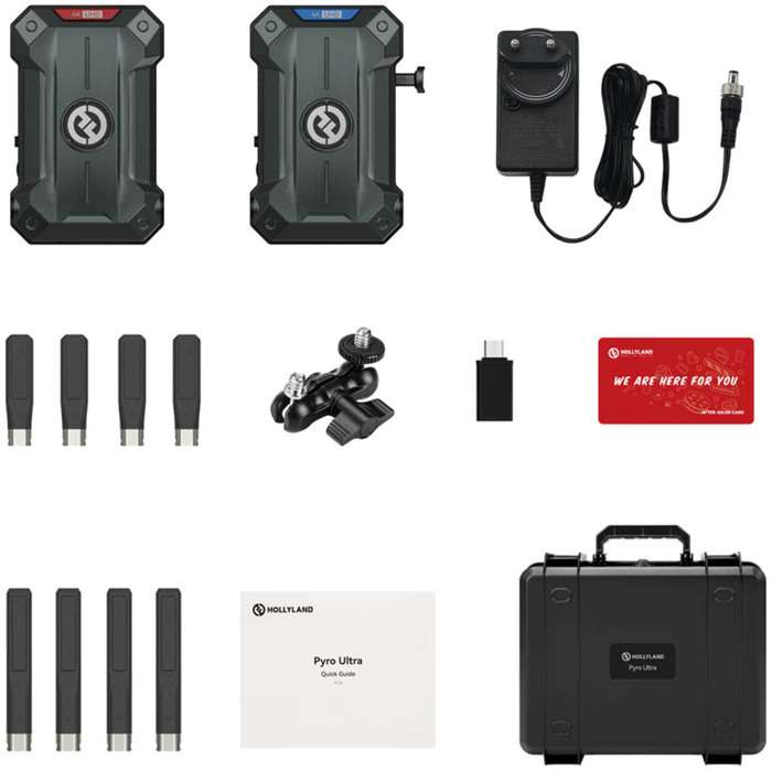 Hollyland Pyro Ultra 1TX & 1RX Wireless Video Transmission System | Bezdrátový systém pro přenos videa