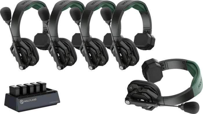 Hollyland Solidcom SE Pro- 5 Person Noise Cancelling Headset Intercom | Bezdrátový náhlavní systém