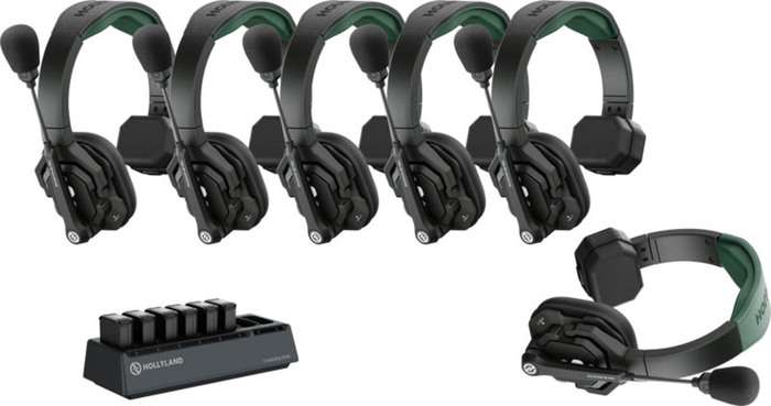 Hollyland Solidcom SE Pro- 6 Person Noise Cancelling Headset Intercom | Bezdrátový náhlavní systém