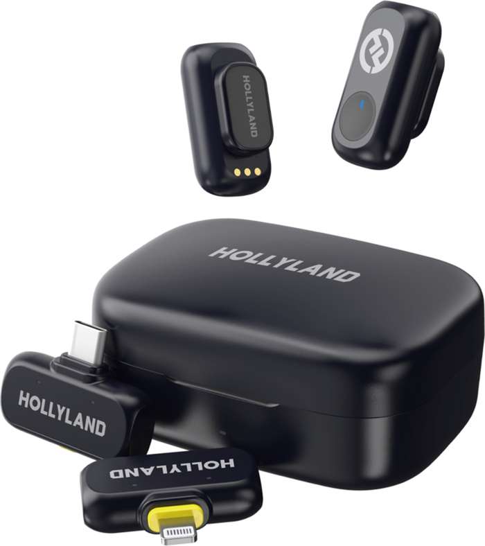 Hollyland LARK A1 Combo with USB-C RX + Lightning RX + Charging Case | Bezdrátový mikrofonní systém