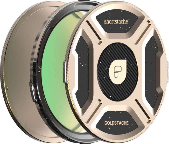 PolarPro  Goldstache Helix Maglock | Magnetický cirkulárně polarizační filtr s 1/4 Gold Mist