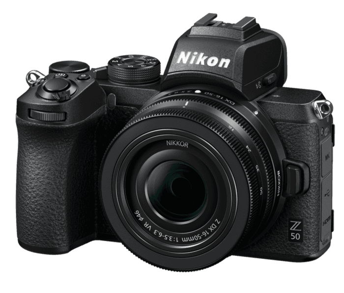 Nikon Z50 + 16-50mm DX + 50-250mm