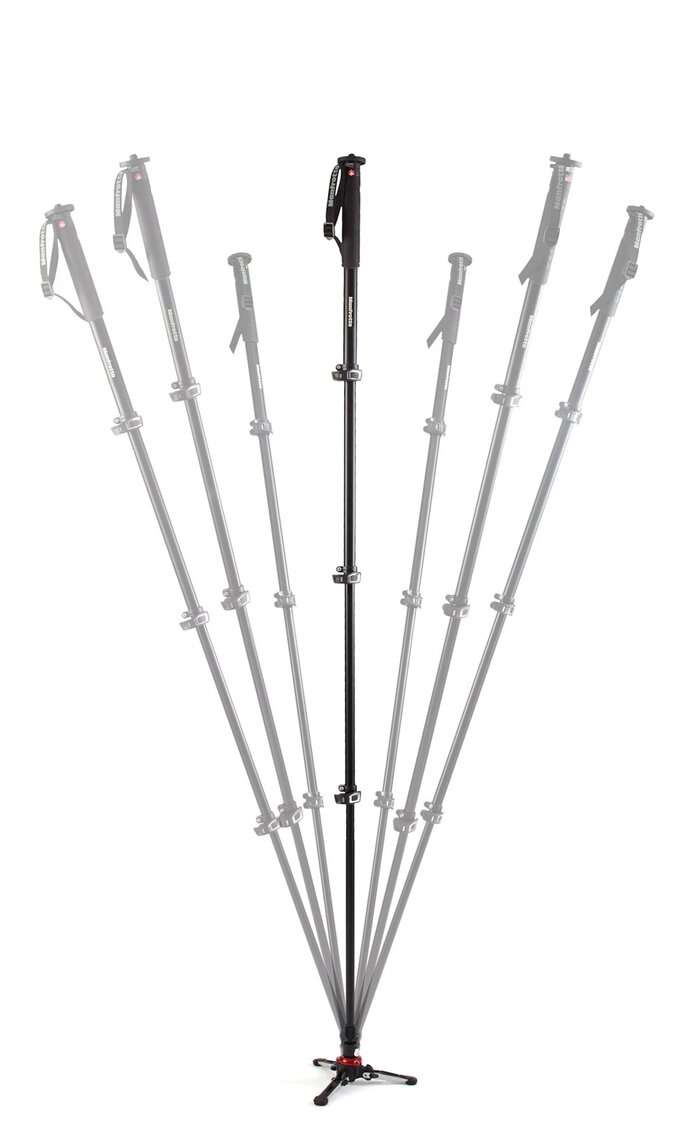 Manfrotto MVMXPROA4 | hliníkový 4 sekční video monopod