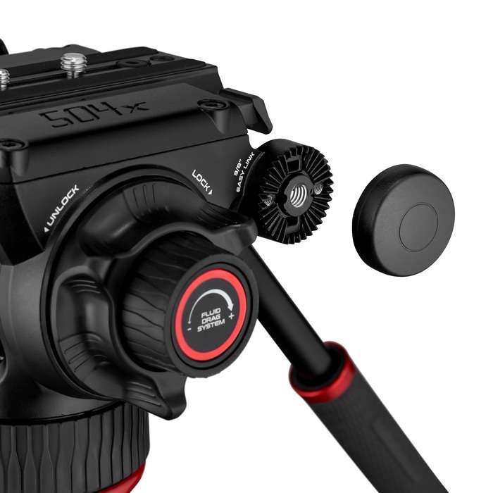 Manfrotto 504X Fluid video head MVH504XAH