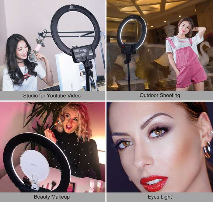 Nanlite Halo 16 LED kruhové světlo