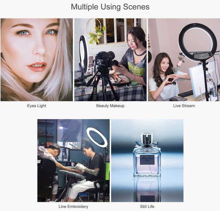 Nanlite Halo 14 LED kruhové světlo