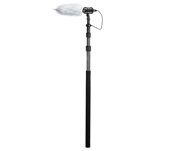 Boompole BOYA BY-PB25 | karbonová teleskopická mikrofonní tyč