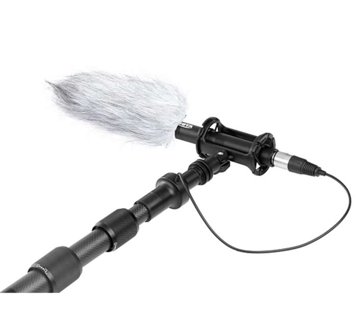 Boompole BOYA BY-PB25 | karbonová teleskopická mikrofonní tyč
