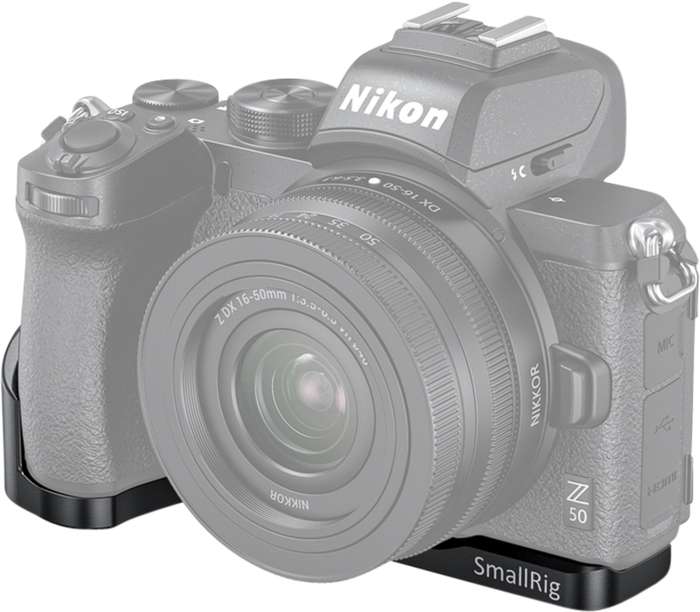 Smallrig 2525 Vlogging Mounting Plate f Nikon Z50 | plate pro vlogovaní