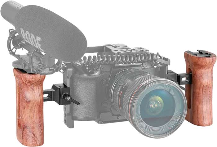 Smallrig 2187 Side Handle Wooden Nato | Dřevěná boční rukojeť NATO