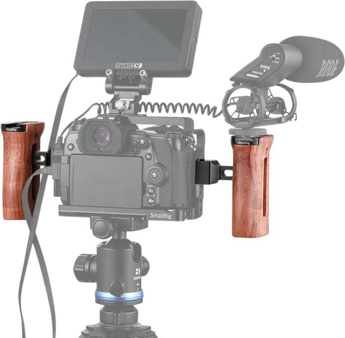 Smallrig 2187 Side Handle Wooden Nato | Dřevěná boční rukojeť NATO