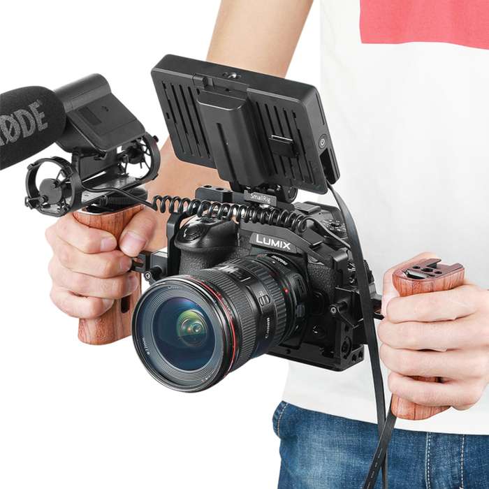 Smallrig 2187 Side Handle Wooden Nato | Dřevěná boční rukojeť NATO