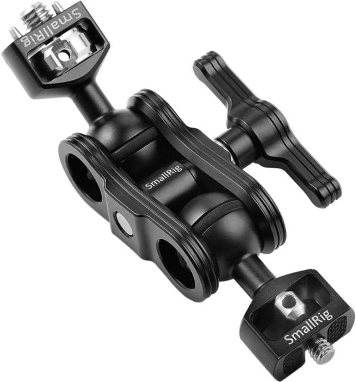 Smallrig 2115 Magic Arm Double Ballheads | arri pins | 1/4"