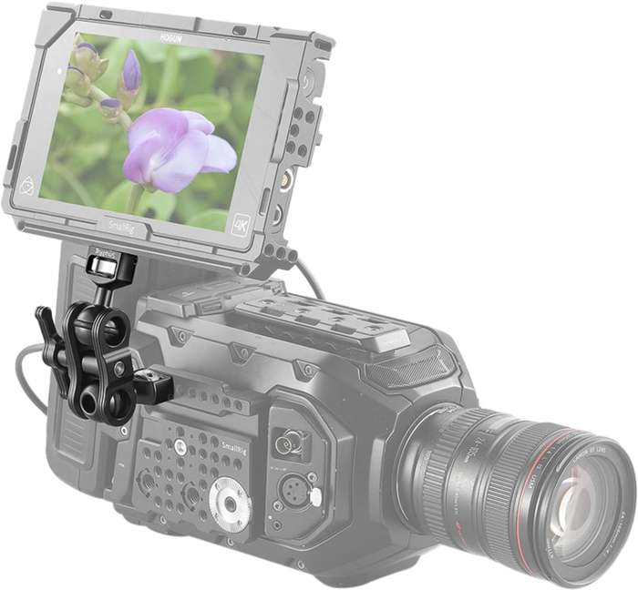 Smallrig 2115 Magic Arm Double Ballheads | arri pins | 1/4"