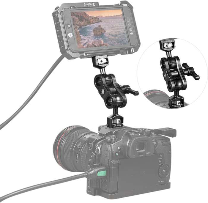 Smallrig 2212 Magic Arm  Double Ballh 1/4 & 3/8"