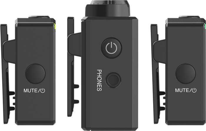 Hollyland  Lark 150 |  2 x bezdrátový mikrofon |  stereo