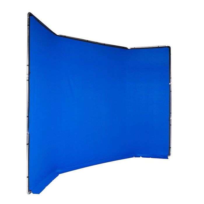 Manfrotto ChromaKey FX 4x2.9m Background Kit Blue | klíčovací panoramatické pozadí  | MLBG4301KB