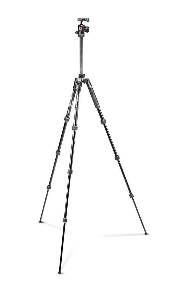 Manfrotto BEFREE ADV AL TWT BLK KIT BH | MKBFRTA4BK-BH| cestovní stativ