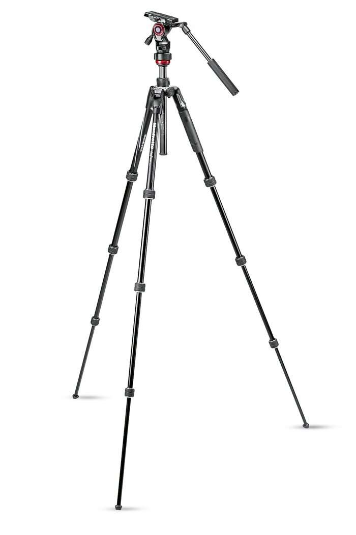 Manfrotto Befree live Aluminium  |  cestovní video stativ | MVKBFRT-LIVE