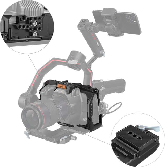Smallrig 3299 Accessory Kit PRO for BMPCC 6K Pro | klec  BMPCC6KPro