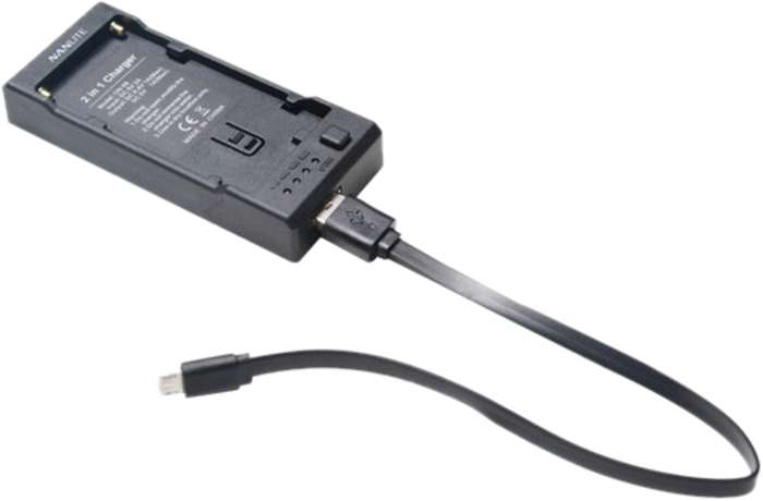 Nanlite  CN-58 2v1 | nabíječka pro baterie NP/LP-E6