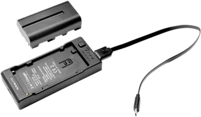 Nanlite  CN-58 2v1 | nabíječka pro baterie NP/LP-E6