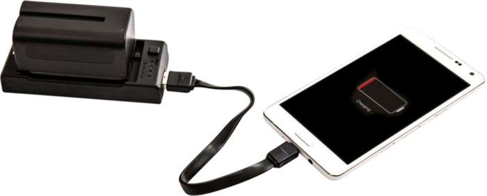 Nanlite  CN-58 2v1 | nabíječka pro baterie NP/LP-E6