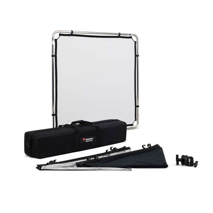 Manfrotto Pro Scrim All In One Kit Small | Set rámu s odraznými deskami 1,1 x 1,1 m | MLLC1101K