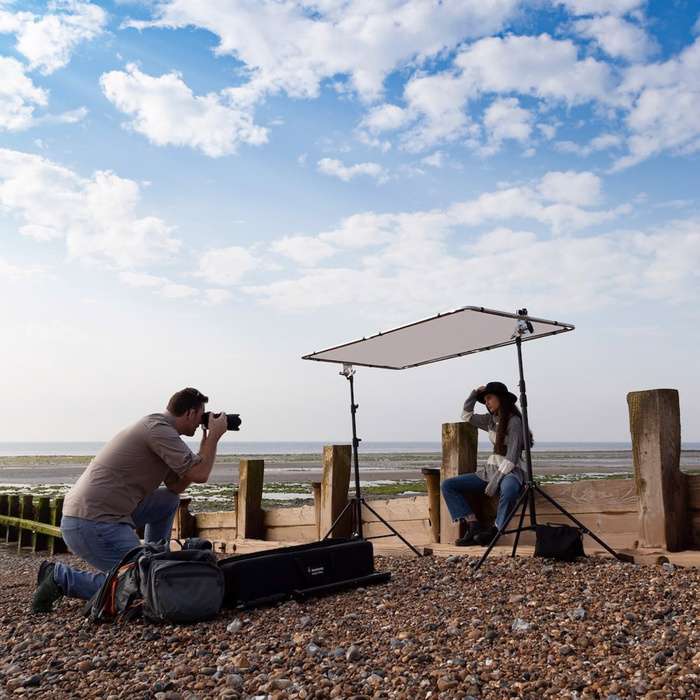 Manfrotto Pro Scrim All In One Kit Medium | Set rámu s odraznými deskami 1,1 x 2 m | MLLC1201K