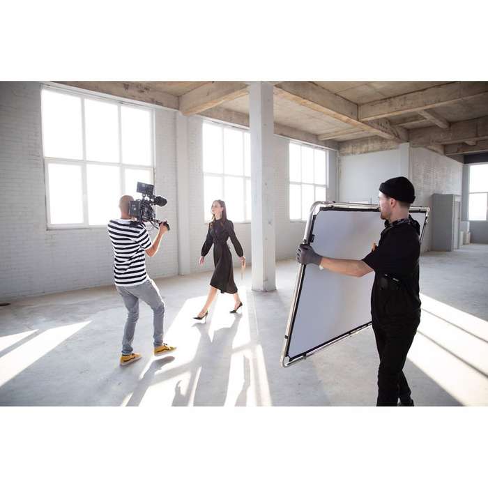 Manfrotto Pro Scrim All In One Kit Medium | Set rámu s odraznými deskami 1,1 x 2 m | MLLC1201K