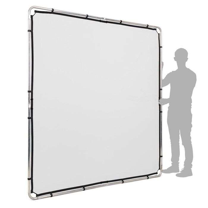 Manfrotto Pro Scrim All In One Kit Large | Set rámu s odraznými deskami 2 x 2 m | MLLC2201K